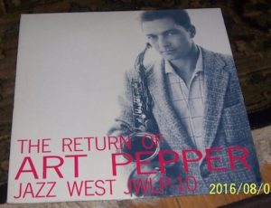 Art Pepper Jazz Vinyl